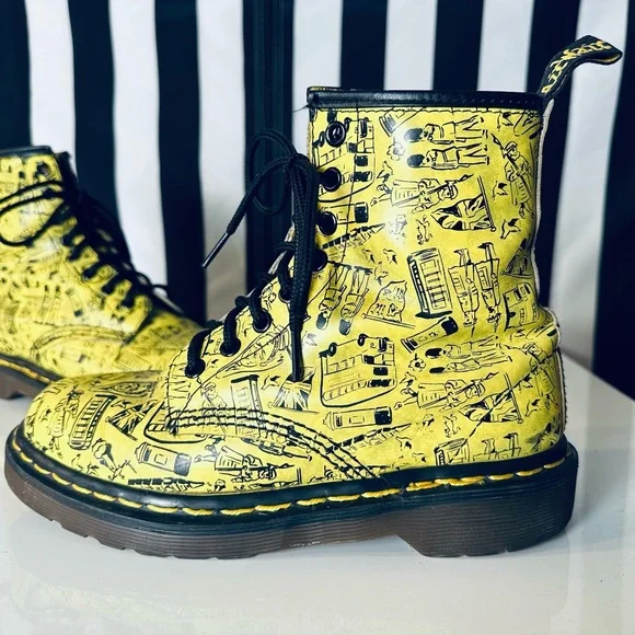 Dr. Martens | Shoes | Dr Martens Getta Grip Yellow London  display picture 2